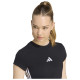 Adidas Γυναικεία κοντομάνικη μπλούζα Essentials 3-Stripes Padded Slim Baby T-Shirt